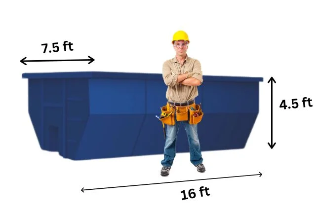 15 yard dumpster