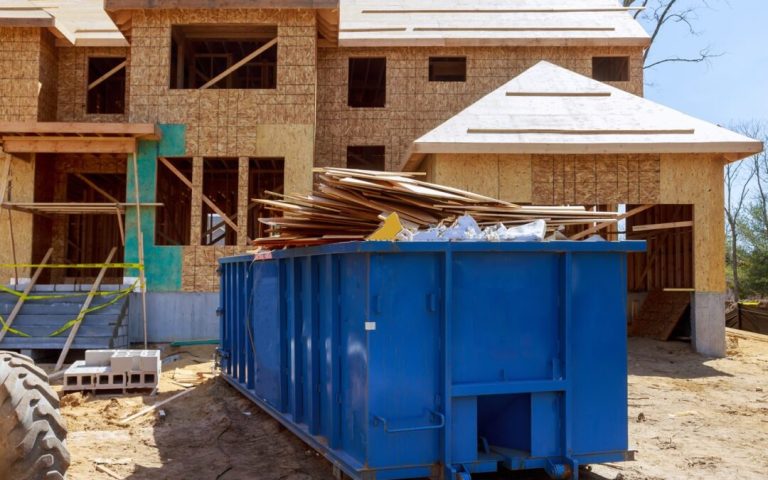 Roofing dumpster